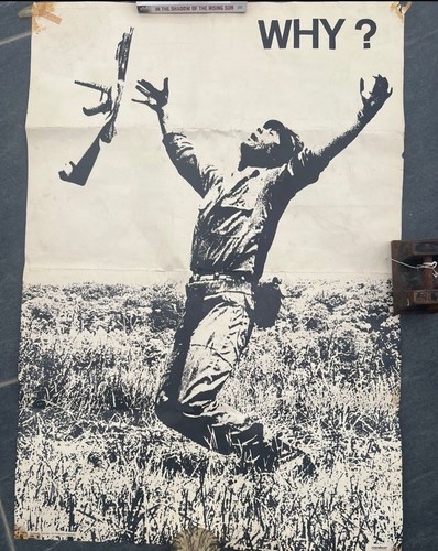 Vintage 1980s anti war - anti, vietnam