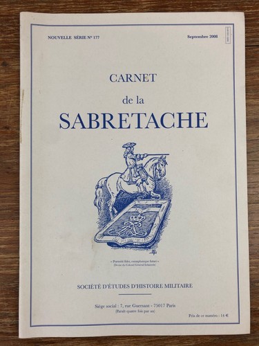 Sabretache notebook 177 - sabretache,