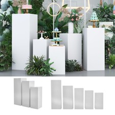 Metal Plinth Cylinder Dessert