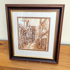 Original Framed Sepia