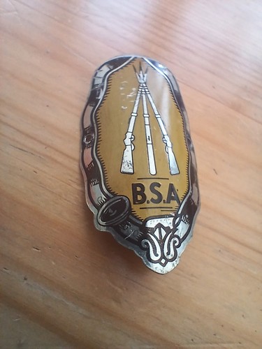 Vintage bsa cycle head tube - head,