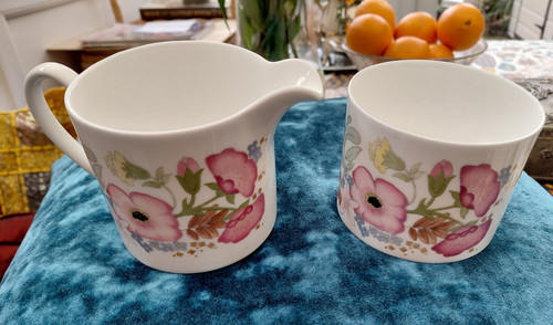 Wedgwood meadow sweet milk jug - meadow,