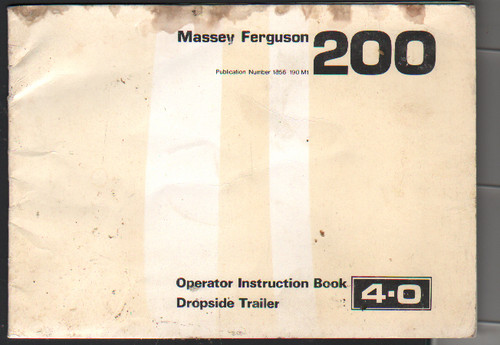 Massey ferguson 200 4 - "200", 4.0