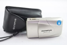 Olympus MJU-II Compact Film Camera Working w/ 35mm F/2.8 Lens & Case