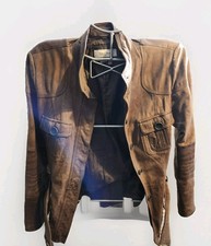 Zara Basic Leather Jacket