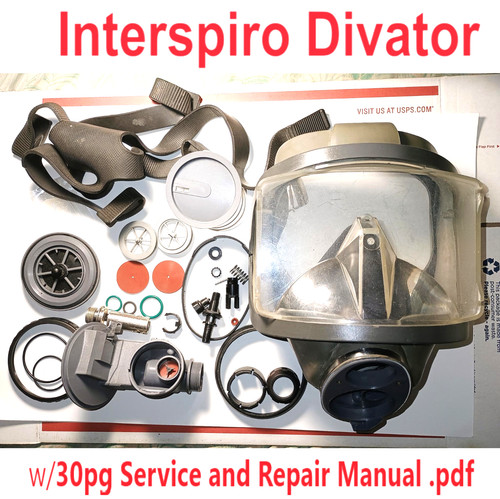 Interspiro divator mask - interspiro, body