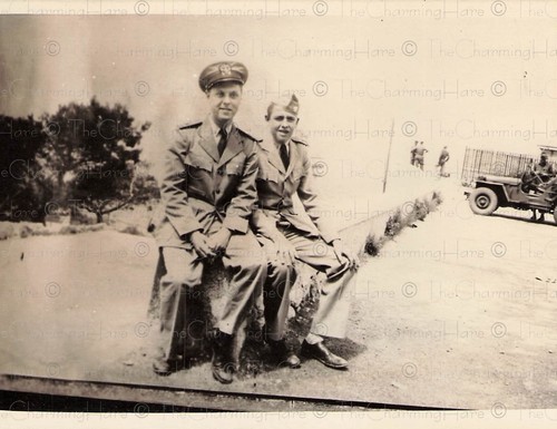 Vintage photo 1940s wwii - vintage,