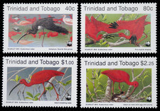 WWF ~ 1990 ~ Birds ~ Scarlet