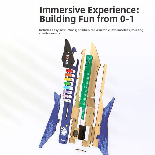 Wooden guitar kit - guitar,