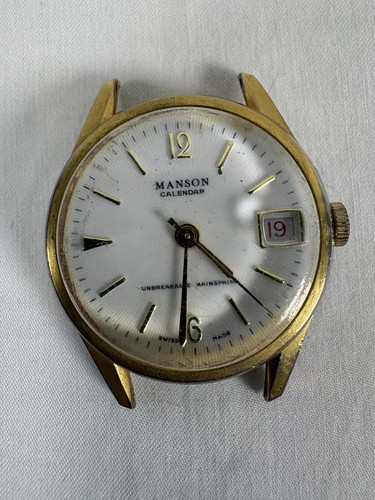 Manson calendar swiss made - swiss,