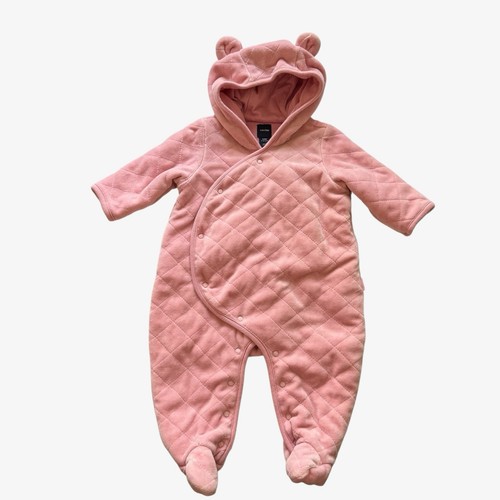 Baby gap pink quilted fleece - pink,
