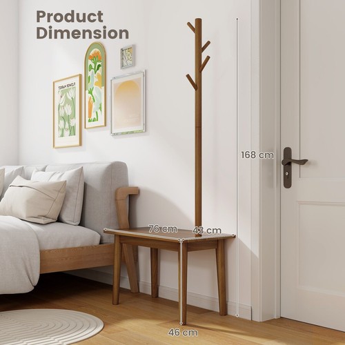 Freestanding hanger - 2-in-1,