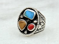 Vintage Navajo Sterling Silver