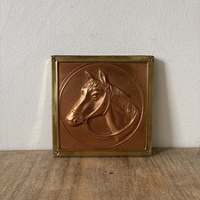 Vintage Copper Brass Embossed
