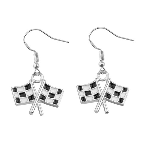 Race charm earring for - race,