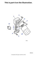 Jaguar Genuine Connector Spare
