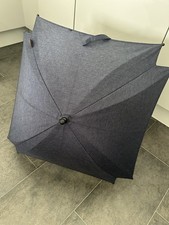 Silver Cross Sun Parasol In Midnight Blue