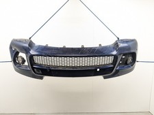 BMW X5 E70 BUMPER FRONT WITH PARKING SENSORS M SPORT IN DEEP SEE BLUE / A76 2010