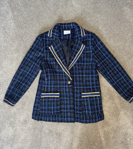 Savida navy blue - tweed, blazer