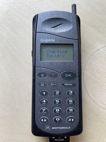 Vintage motorola graphite - motorola,