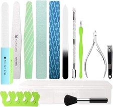 Nail Files Set, 15Pcs 7-Stars