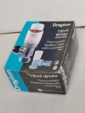drayton trv4 thermostatic radiator valve with lockshield