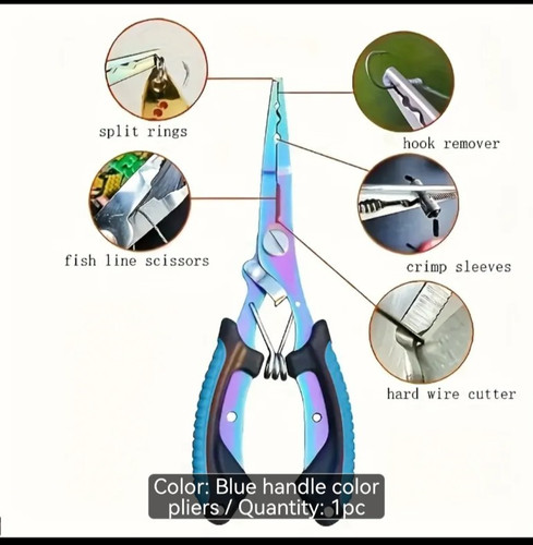 Fishing pliers hook - fishing,