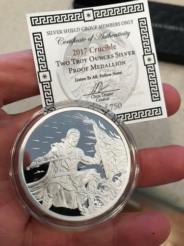 Silver shield 2017 - silver,