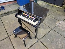 VINTAGE KEYS 30 KEY GRAND PIANO WITH STOOL