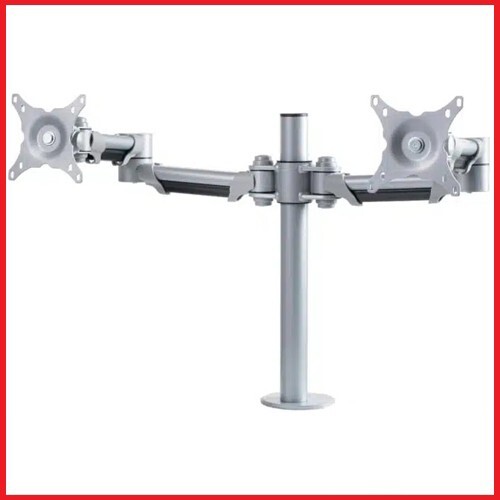 Dual monitor desk arm - dual, for