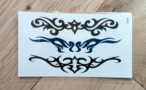 Temporary tribal band tattoos - temporary,