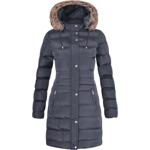Womens long fur - long, trimmed