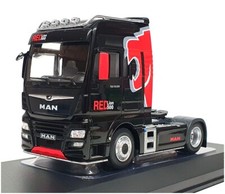 Ixo 1/43 Scale TR132.22 - MAN TGX XXL Truck Red Lion 500 - Black/Red