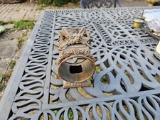 Antique French gilt spelter