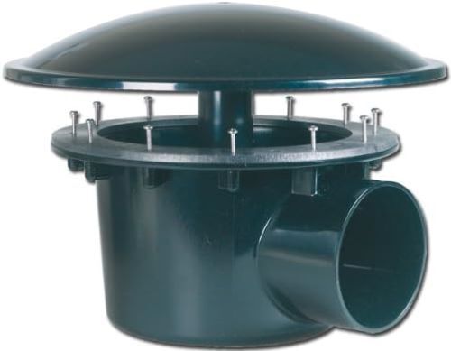 Inch sump bottom - 4, drain