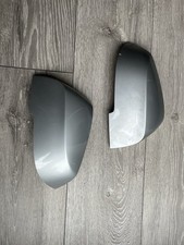 GENUINE BMW F30 F31 SILVER WING MIRROR COVERS PAIR