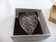 BEAUTIFUL HEART SHAPE SILVER