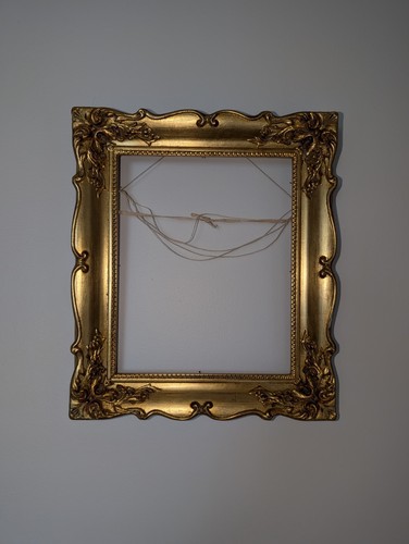 Antique baroque gold picture - gold,