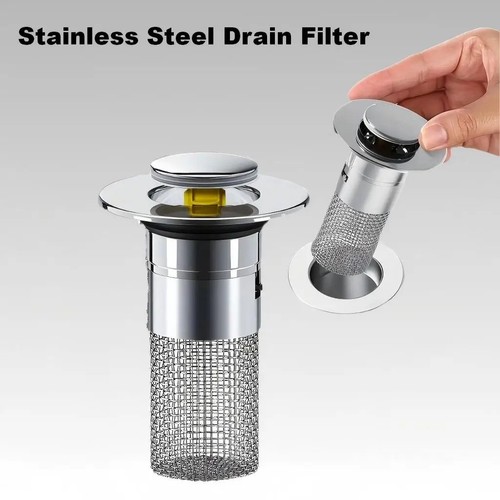 Pieces stainless steel drain - stainless,