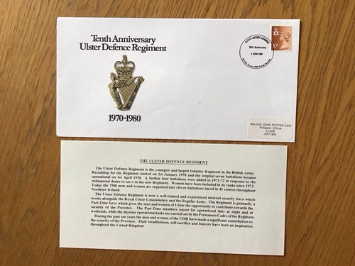 Ulster defence regiment 10th - defence,