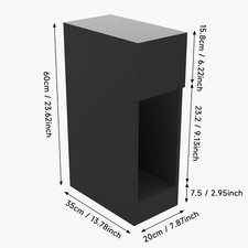 Small Slim Bedside Table Sofa