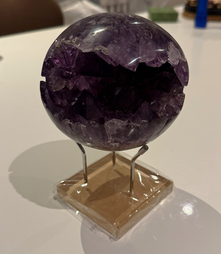 Amethyst polished crystal - amethyst,