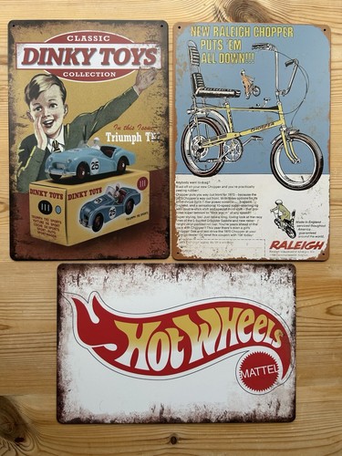 Retro metal signs - 3,