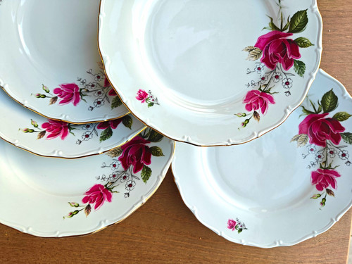 Vintage floral czechoslovakia - floral,