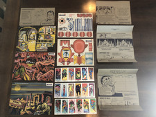 Vintage 1979 Weetabix Superman trade Cards, Rocket of Kal-El, Kryptonian Flyer +