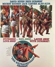 THE EXTRAORDINARY SEAMAN 1969 Starring David Niven, Mickey Rooney, Faye Dunaway