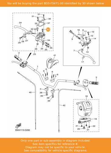Yamaha bolt bd3 f3471 - yamaha, bd3-f3471-00