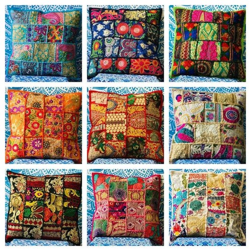 Indian cotton cushion cover - cotton,