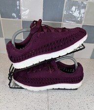 2017 Nike Mayfly Woven Bordeaux Sail Suede 833132-602 Mens Uk 7.5 Trainers Shoes