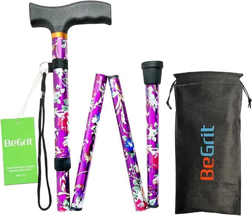 Folding walking stick - folding,